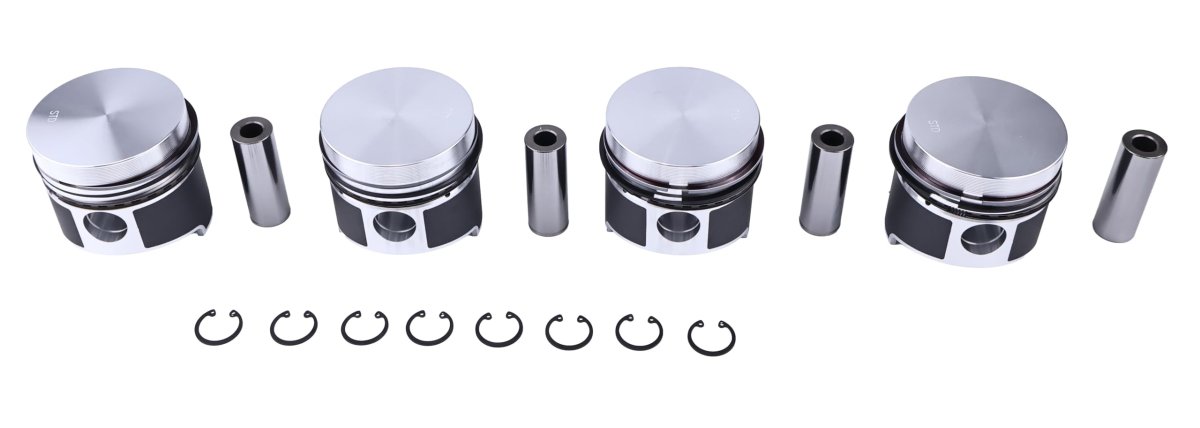 Solarhome 4x Piston Ring Kit Set Std 82mm 19227-2105 For Kubota D1302 V1702 V1702b V1702t V1702e L1801 Engine Bobcat 743
