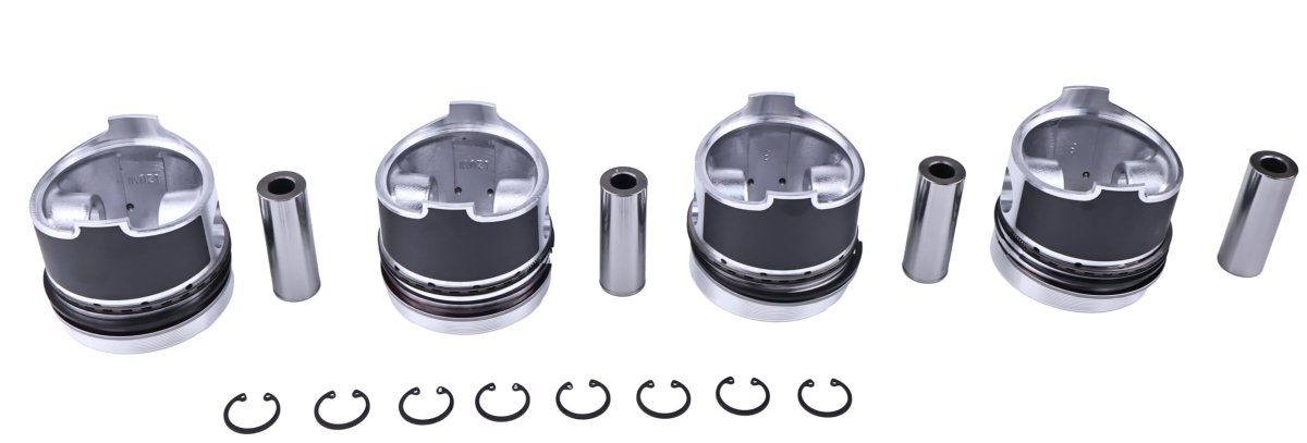 Solarhome 4x Piston Ring Kit Set Std 82mm 19227-2105 For Kubota D1302 V1702 V1702b V1702t V1702e L1801 Engine Bobcat 743