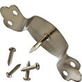 Brass Plated Pinned Loops Pair 