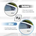 X Autohaux 1 Pair For Nissan Altima 2019-2022 Rear Side Window Louvers Air Vent Scoop Streamline Shades Cover Blinds Decorative