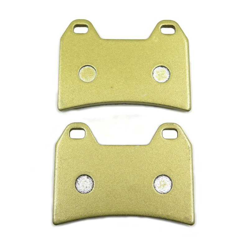 Disc Brake Pad Set For Ducati 800 Sport St3 S Abs 992cc Front And Rear Brass Alloys Graphite Ceramics Golden Color