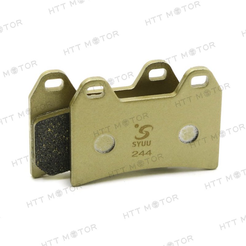 Disc Brake Pad Set For Ducati 800 Sport St3 S Abs 992cc Front And Rear Brass Alloys Graphite Ceramics Golden Color