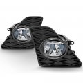 Chrome Housing Led Front Bumper Fog Light Driving Lamp Assembly For 2013-2015 Lexus Gs Series F Sport Model Bezel Universal 