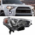 Saihisday Right Lamp Replacement For Toyota 4runner 2014-2021 Chrome Halogen Headlight Assembly Passager Side 