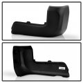 Acanii For 2016-2022 Toyota Tacoma Matta Black Rear Bumper End Cap W O Parking Sensor Hold Passenger Side Paintable