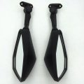 Hongk- Black Rear View Left Right Mirrors Compatible With 2013 2014 2015 Kawasaki Ninja 300r Ex300 Abs Zx6r 636 B01bi83g7g