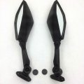 Hongk- Black Rear View Left Right Mirrors Compatible With 2013 2014 2015 Kawasaki Ninja 300r Ex300 Abs Zx6r 636 B01bi83g7g