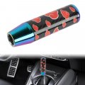 13cm Universal Jdm Cloud Neo Chrome Aluminum Carbon Manual Gear Shift Knob 