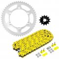 For O-ring Drive Chain And Sprockets Kit Fits Kawasaki Kx125 Kx 125 2003 2004-2008 Mod-ztf1-3856