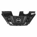 Non Premium Package Ni1200303 Factory Style Front Bumper Grill Grille Assembly With Moulding Compatible Nissan Rogue Sv Usa