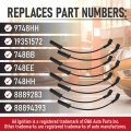 Spark Plug Wire Set High Performance Kit Compatible With Chevy Gmc 1999-2007 Escalade Express Silverado 1500 Suburban Savana