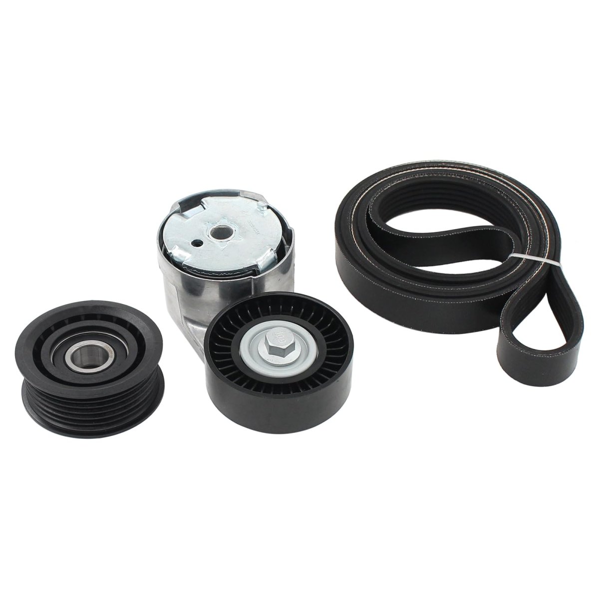 Drive Belt Tensioner And Serpentine Idler Pulley Kit 5184647ab For Dodge Chrysler Jeep Ram Charger Challenger Grand Cherokee 3