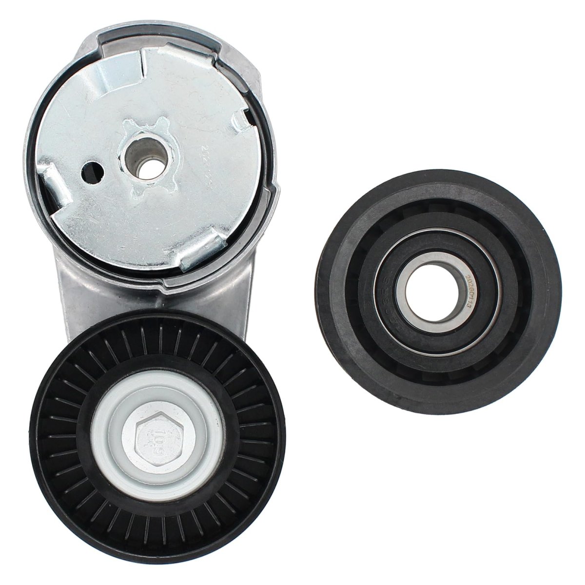 Drive Belt Tensioner And Serpentine Idler Pulley Kit 5184647ab For Dodge Chrysler Jeep Ram Charger Challenger Grand Cherokee 3