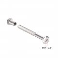 Uxcell Screw Post Fit For 3 8 10mm Hole Dia Male M8x90mm Belt Buckle Binding Bolts Leather Fastener Carbon Steel 5 Sets
