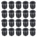 50pcs Threaded Inserts M6-1x13 Zinc Plated Carbon Steel Hex Socket Drive Screw-in Nut For Wood Working Tools And Accessories 