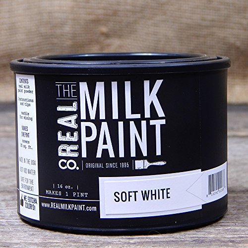 Real Milk Paint Soft White 1 Pint