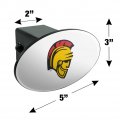 California State University Stanislaus Secondary Logo Oval Tow Hitch Cover Trailer Plug Insert 2
