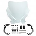 Topteng Motorcycle Windshield Windscreen For Ducati Monster 821 2014-2020 1200 2014-2021 1200s 1200r