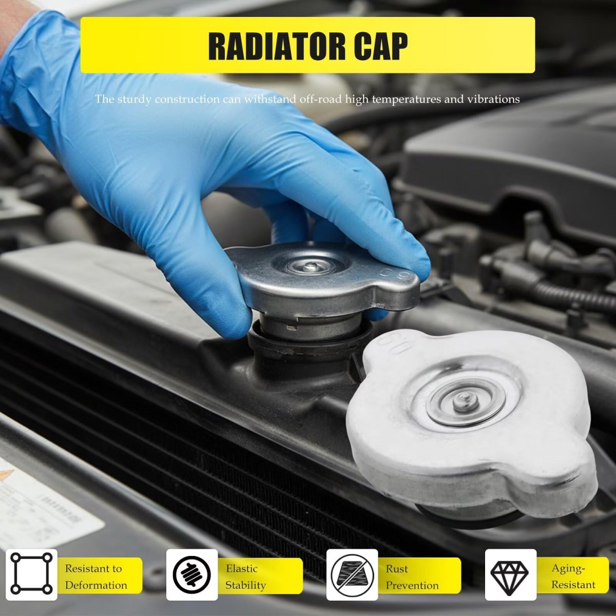 2pcs Radiator Cap 13 Psi For Ranger 800 2010 2014 Replaces Polaris Cooling System Replacement