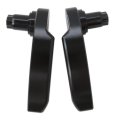 1 Pair Saddlebag Latch Kit Saddle Bag Lifter Fit For Road King Flhr 2014-later Gloss Black