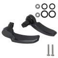 1 Pair Saddlebag Latch Kit Saddle Bag Lifter Fit For Road King Flhr 2014-later Gloss Black