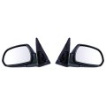 Door Mirror Pair For Hyundai Elantra 2001 To 2006 Power And Heated Paint Match Replacement 876102d130 Hy1320128 