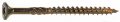Multi Purpose Wood Screws Yellow Zinc Alloy Steel 9 X 2 5 In Bugle Head Torx Drive Type 17 Point 15 Pieces 