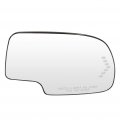 Left And Right Side View Mirrors Glass Fit For 2003-06 Chevy Silverado 1500 2007 Classic With Heated Turn Signal Exterior