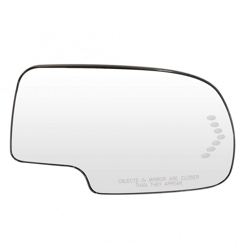 Left And Right Side View Mirrors Glass Fit For 2003-06 Chevy Silverado 1500 2007 Classic With Heated Turn Signal Exterior