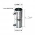 Uxcell Emt Coupling 13 16 Inch Set Screw Conduit Fittings 58mm Length Electrical Pipe Connector 1mm Wall Thick 10 Pack