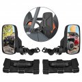 Wsays General Side Mirrors Folding For 2016-2023 Utv Polaris 1000 1000-4 