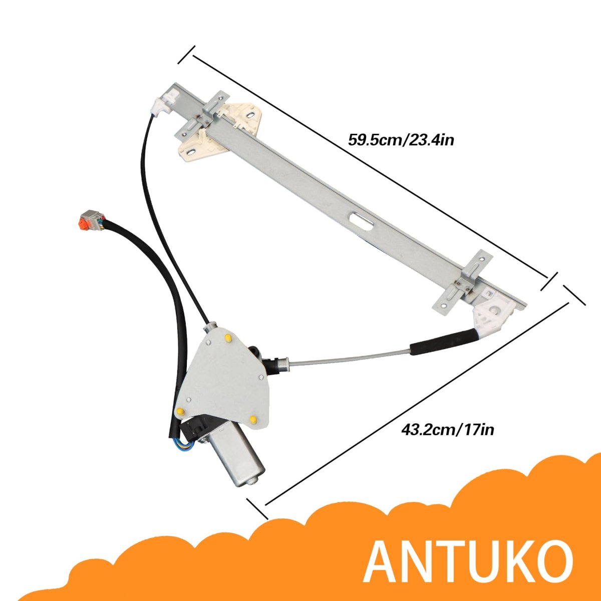 Power Window Regulator With Motor Front Driver Side For Cr-v 2002-2006 Replacement 741-302
