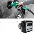 Fuel Transfer Gallon Meter Gasolineing 4 Digits Flow Fuel For Kerosene Noncommercial Use