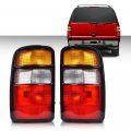 G-plus Tail Lights W O Bulbs Taillamps Rear Pair Set Compatible With Chevy Suburban Tahoe 2000-2006 Fit Gmc Yukon Yukon Denali