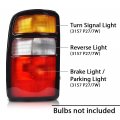 G-plus Tail Lights W O Bulbs Taillamps Rear Pair Set Compatible With Chevy Suburban Tahoe 2000-2006 Fit Gmc Yukon Yukon Denali