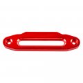 95ft X 3 8 Synthetic Winch Rope Cable 20500lbs Rock Heat Guard Sleeve With Red Hawse Fairlead 10 Replacement For Jeep