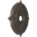 Ekena Millwork Cmp22atdst Attica Thermoformed Pvc Ceiling Medallion Fits Canopies Up To 7 3 4 22 Od X 1 2 Id P Universal Aged 