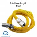 Supplying Demand 203-3132 4 Feet Clothes Dryer Gas Connector 1 2 Inch Od