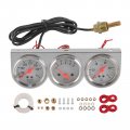 Jdmspeed 2 Inch Triple Gauge Set Kit I Oil Pressure Water Temperature Voltmeter 3a Ina 1 Car Meter Auto