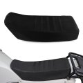 Waterproof Pvc Leather Seat Cover For Klr650 2008 To 2018 Anti Slip Ergonomic Motorcycle Protector Black 