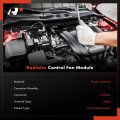 Engine Radiator Cooling Fan Control Module For Ford Focus 2005-2012 Mazda 3 2004-2009 Sport 2009-2011 Volvo C70 2004-2010 C30