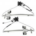Ocpty Power Window Regulator With Motor Fit For 2005-2010 Dodge Dakota 2006-2009 Mitsubishi Raider Rear Left Rear Right 741-073