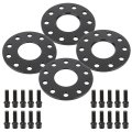 4x 7mm Thick 5x130mm To With 14x1 5 Studs Wheel Spacers 