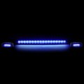 Black Housing Clear Lens Third Brake Blue Led Cab Roof Running Light Compatible With Silverado Sierra Gmt900
