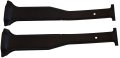 Interior B Pillar Cover Next To The Seat Panel Black For Volvo 240 New Set Of 2 
