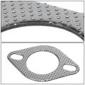 Aluminum Exhaust Manifold Header Gasket Set Compatible With 89-94 Mitsubishi Eclipse Gs Eahle Talon Es Plymouth Laser Rs