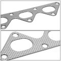 Aluminum Exhaust Manifold Header Gasket Set Compatible With 89-94 Mitsubishi Eclipse Gs Eahle Talon Es Plymouth Laser Rs