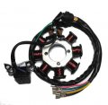 Cg 125cc 150cc 8 Poles Coils Stator 32mm Center Hole For Atv Dirt Bike Upright Motors