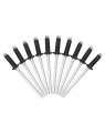 Qwork Aluminum Blind Rivets 500 Pcs 1 8 X 3 Black Pop Rivet Large Flang