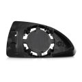 Mirror Glass For Chevy Impala Limited 2014 2015 2016 Driver Side Non Heated Flat With Backing Plate Gm1324117 89046151 
